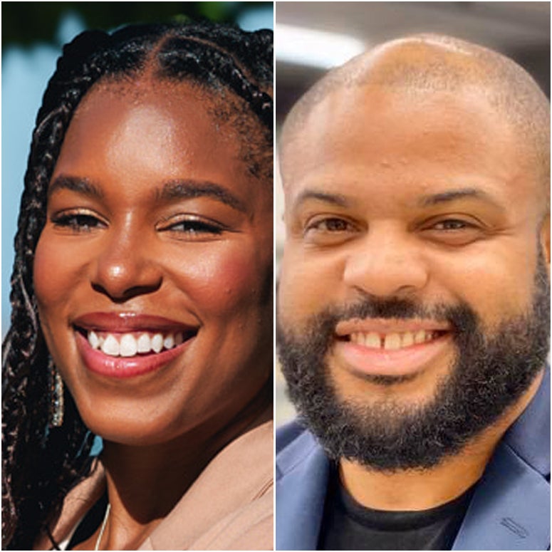 Joyah Watkins and Kory Evans, winners of Rice's first HHMI Gilliam Fellowship