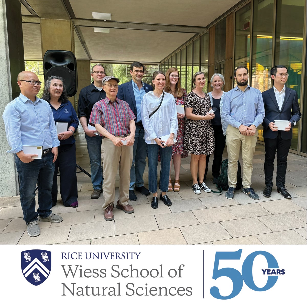 Winners of the School of Natural Sciences' 2025 faculty and staff awards