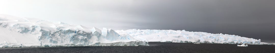 More than a mile of the seaward edge of Thwaites Glacier