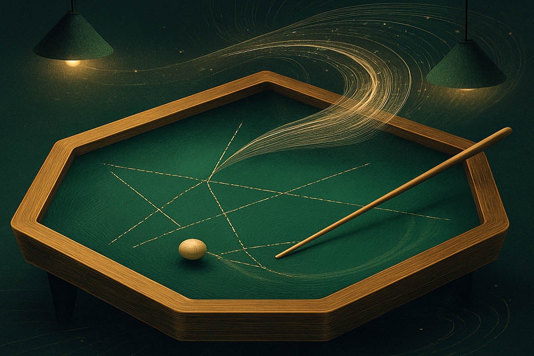 Illustration of dynamical billiards