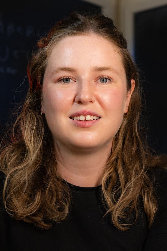 Íris Emilsdóttir (Photos by Jeff Fitlow/Rice University) 