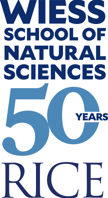 Natural Sciences 50th anniversary logo vertical