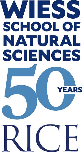 Natural Sciences 50th anniversary logo vertical